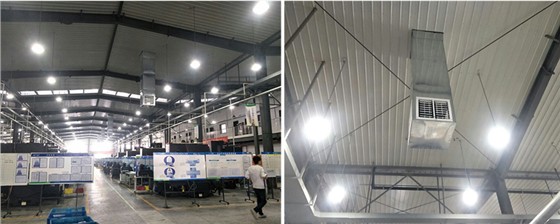 杭州東華鏈條集團(tuán)有限公司車(chē)間通風(fēng)換氣解決方案